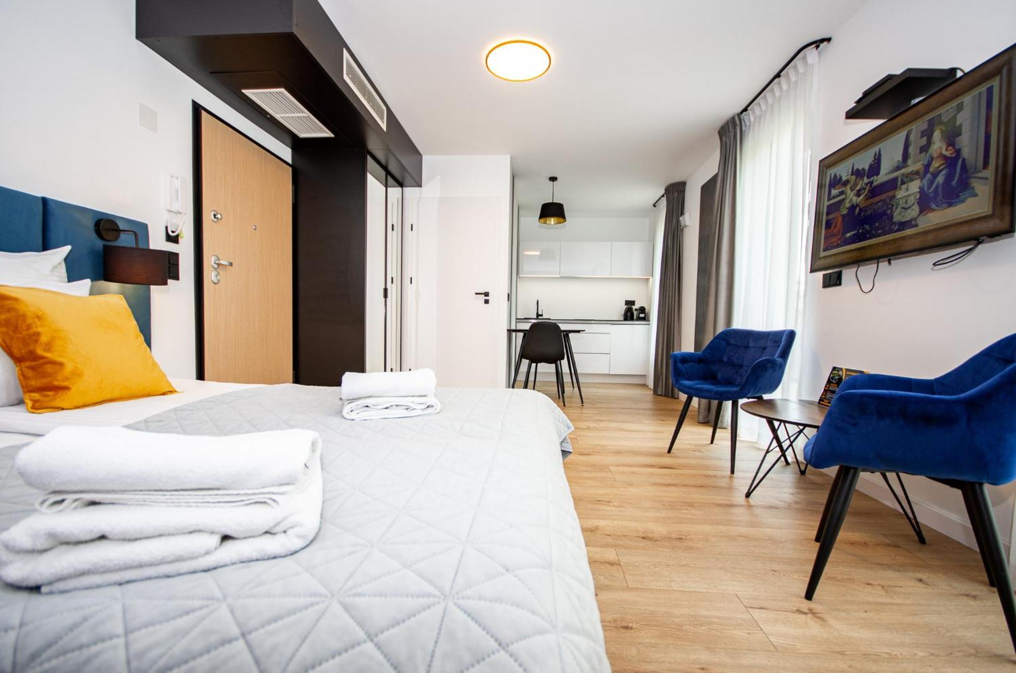 Inpoint Apartments G15 Near Old Town & Kazimierz District & Parking Option 克拉科夫 客房 照片