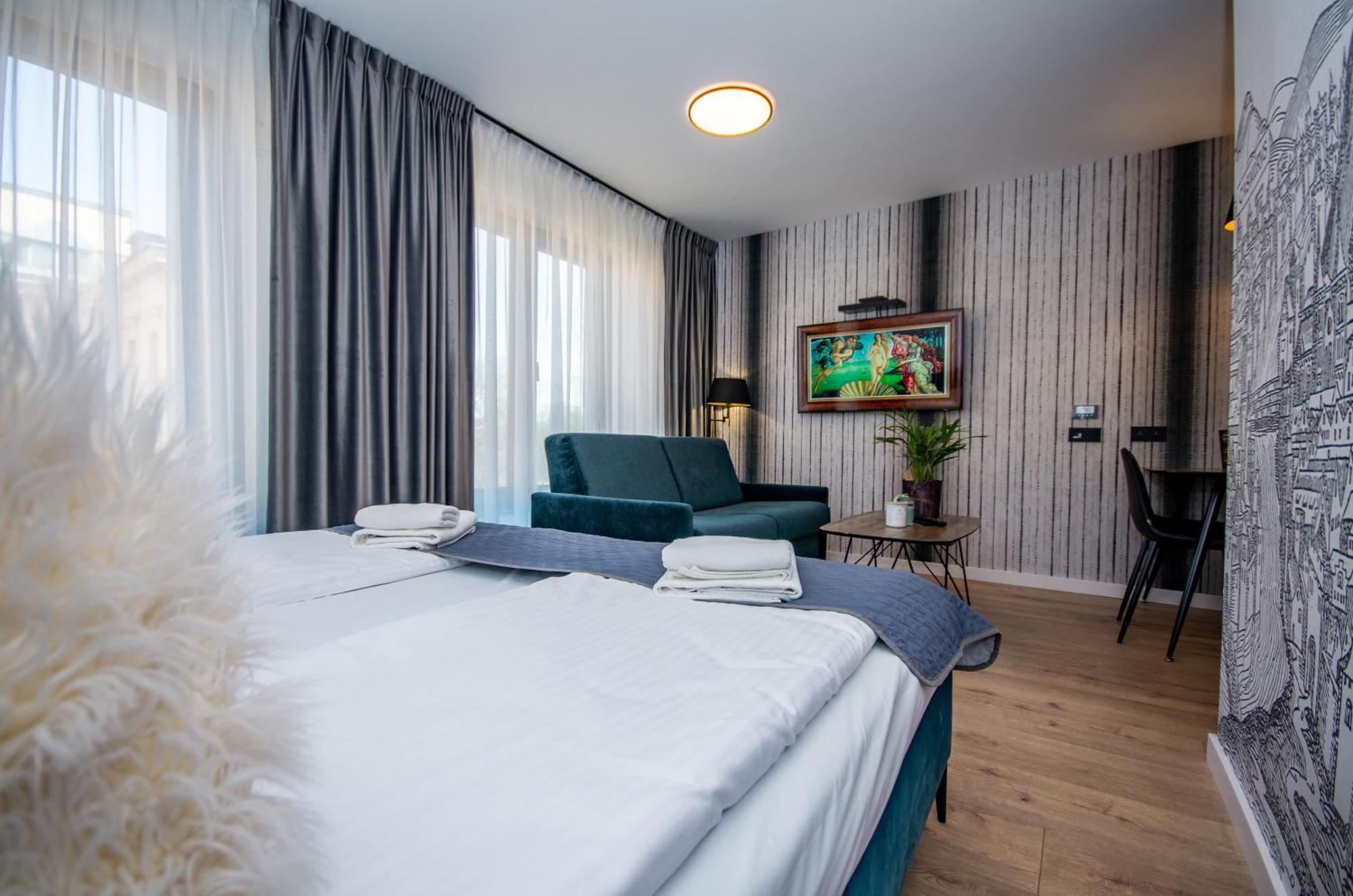 Inpoint Apartments G15 Near Old Town & Kazimierz District & Parking Option 克拉科夫 客房 照片